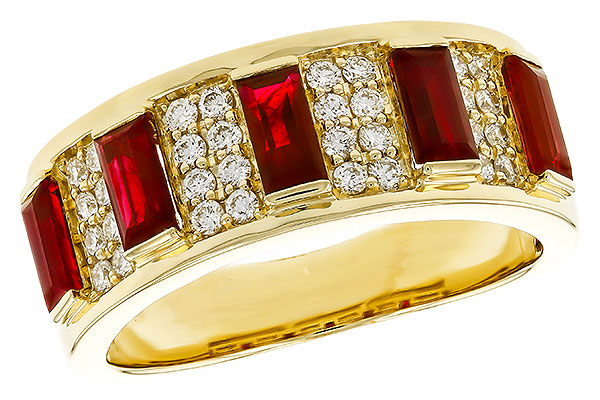 K311-32635: LDS WED RG 1.40 TW RUBY 1.69 TGW