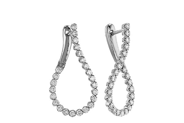 K311-34417: EARRINGS 1.00 TW