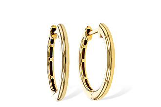K311-35290: GOLD EARRINGS (16MM)