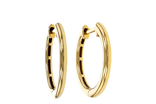 K311-35290: GOLD EARRINGS (16MM)