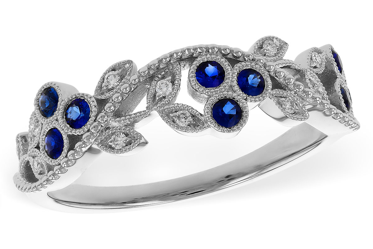 K311-36190: LDS WED RG .23 SAPPHIRE .29 TGW