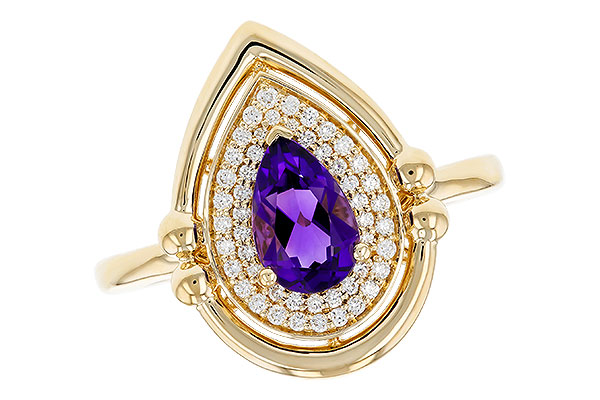 K312-18962: LDS RG .70 AMETHYST .86 TGW (8x5MM AMY)