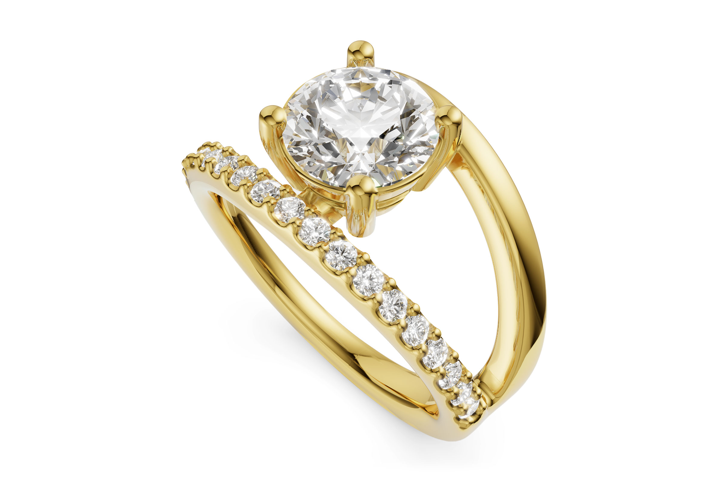 K312-18999: LDS SEMI DIA RG .33 TW