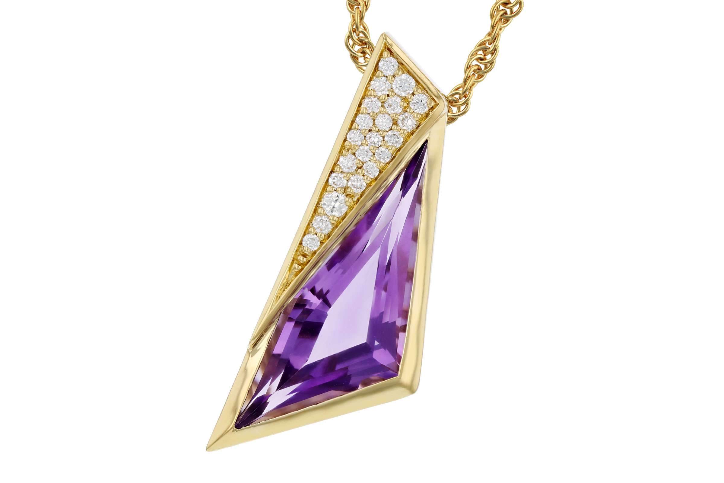 K312-20790: NECKLACE 2.24 AMETHYST 2.33 TGW