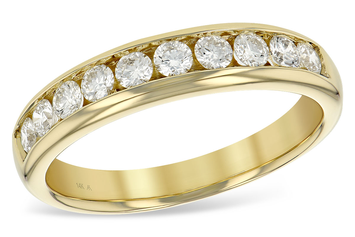 L129-51708: LDS WED RG .50 TW (10 STONES)