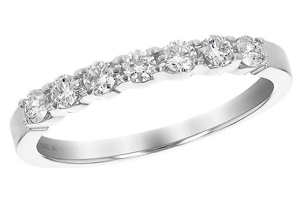 L220-41644: LDS DIA WED RG .33 TW (7 STONES)