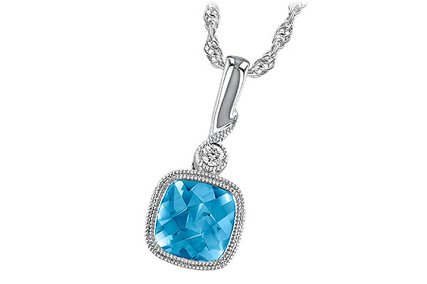 L223-16226: NECK 1.03 BLUE TOPAZ 1.05 TGW