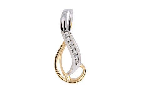 L223-18071: C133-14381 YG SWIRL/WG CHANNEL .16 TW