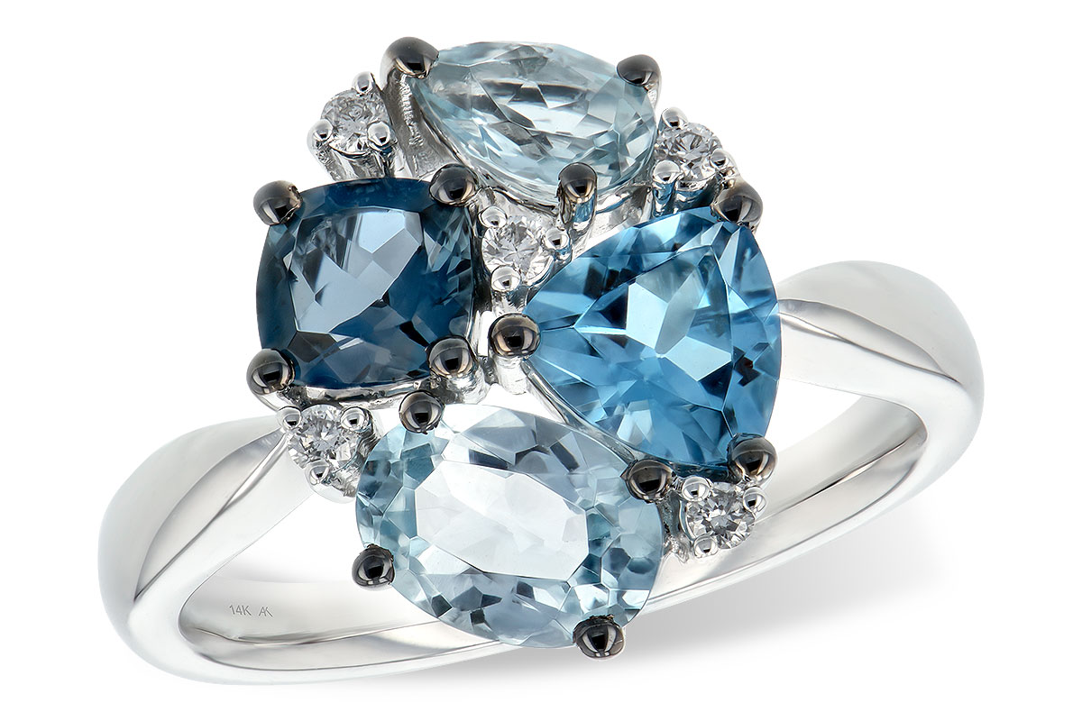 L225-83462: LDS RG 2.57 BLUE TOPAZ 2.65 TGW