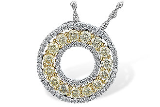 L225-84399: NECK 1.08 YELLOW DIAS 1.55 TW