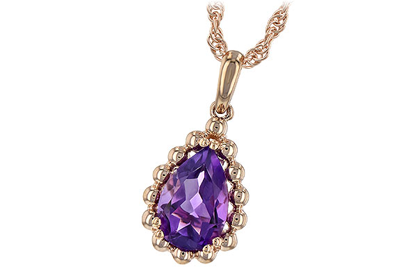 L225-86253: NECKLACE 1.06 CT AMETHYST