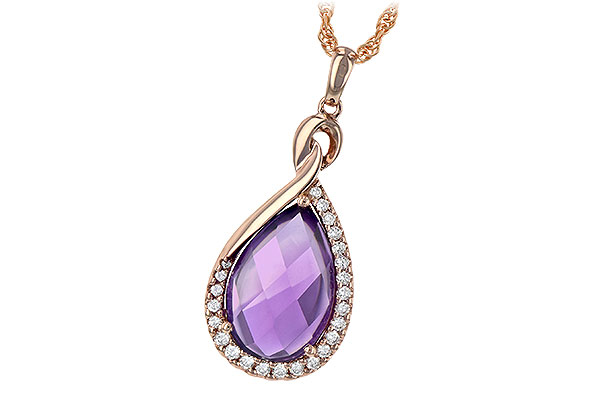 L225-90817: NECK 3.91 AMETHYST 4.10 TGW