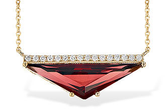 L226-78962: NECK 2.85 GARNET 2.95 TGW