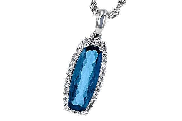 L226-80735: NECK 1.58 LONDON BLUE TOPAZ 1.70 TGW