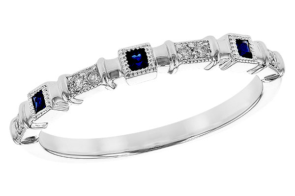 L226-80771: LDS WED RG .09 SAPP .14 TGW