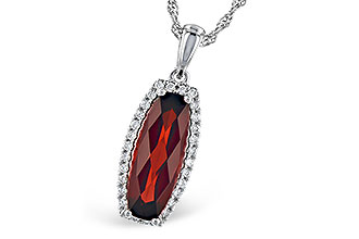 L309-48071: NECK 1.75 GARNET 1.87 TGW
