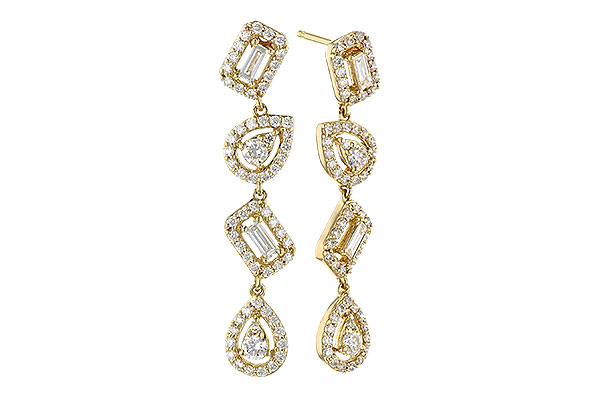L309-49844: EARR .12 TW BAGUETTES .70 TW