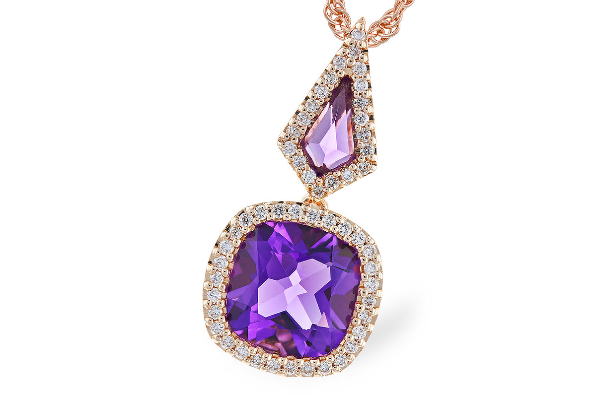 L310-40744: NECK 1.80 TW AMETHYST 1.96 TGW
