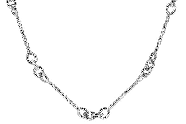L310-42626: TWIST CHAIN (8IN, 0.8MM, 14KT, LOBSTER CLASP)