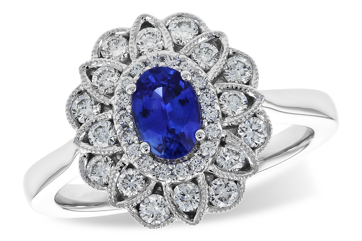 L310-44399: LDS RG .60 TW SAPPHIRE 1.12 TGW (6x4MM SAPP)