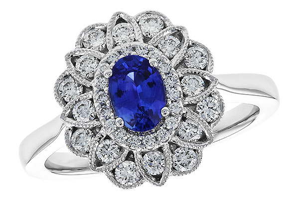 L310-44399: LDS RG .60 TW SAPPHIRE 1.12 TGW (6x4MM SAPP)