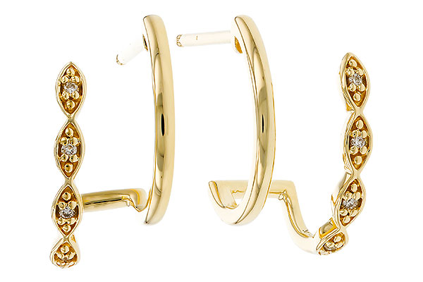 L311-31653: EARRINGS .03 TW