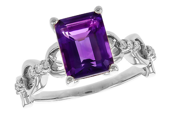 L311-34390: LDS RG 1.95 AMETHYST 2.05 TGW (9x7MM AMY)