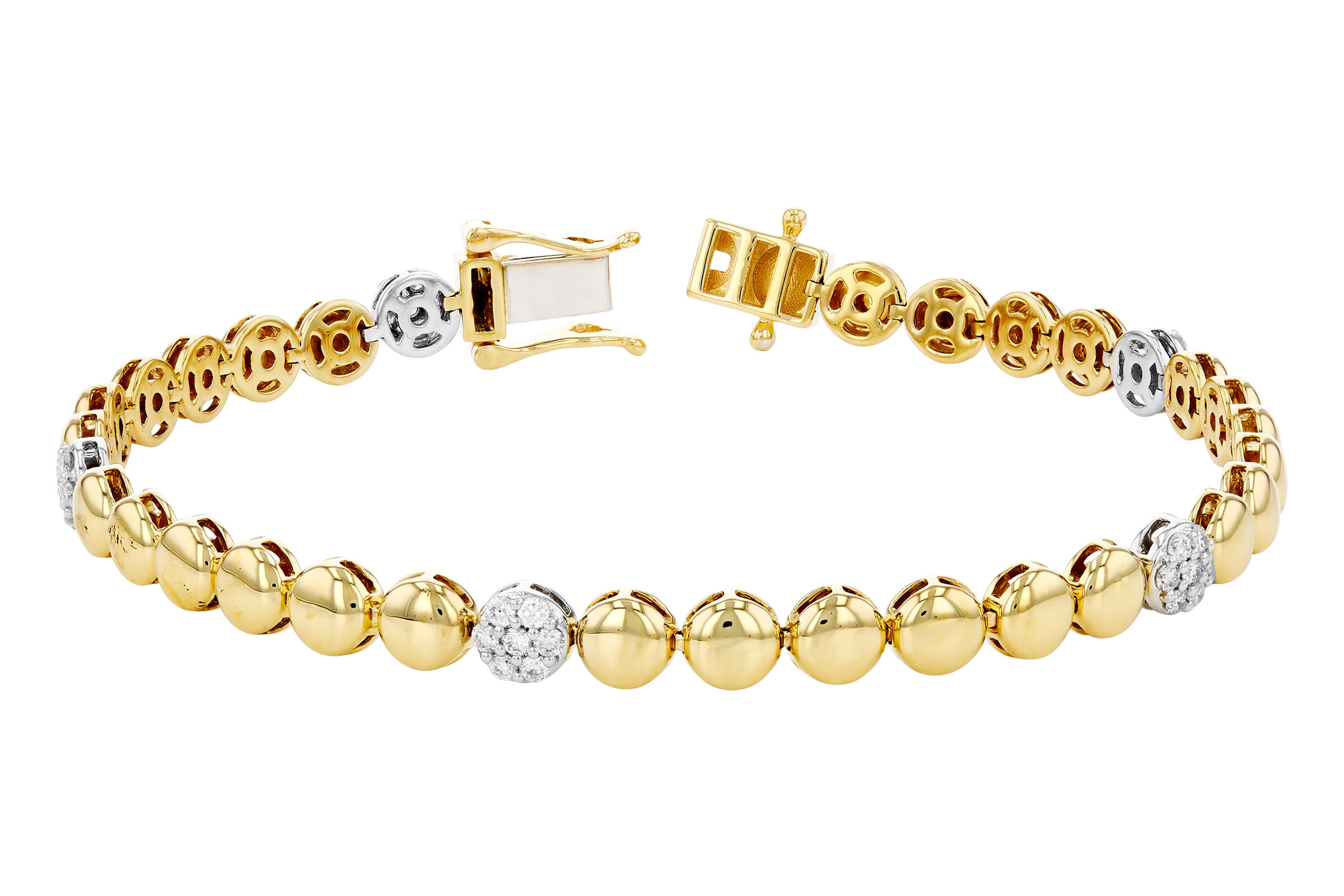L312-19890: BRACELET .50 TW (7")