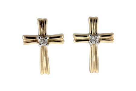 M036-80771: EARRINGS .03 TW