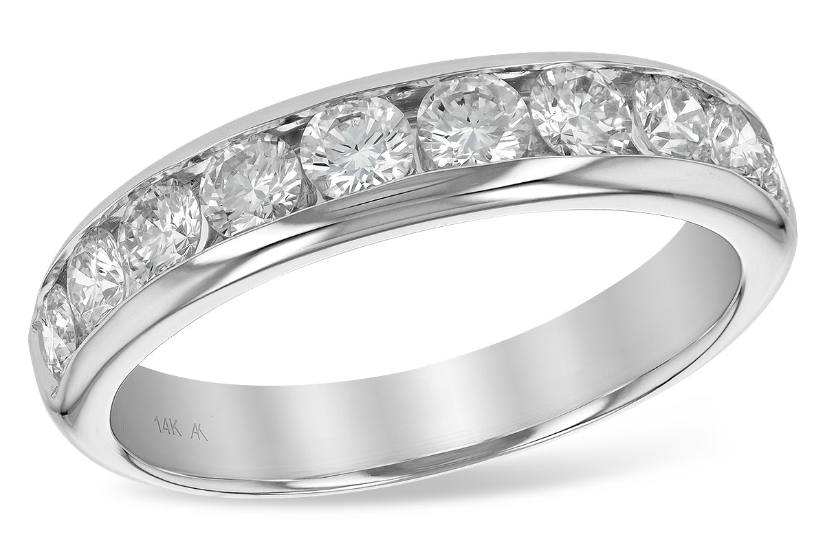 M129-51699: LDS WED RG 1.00 TW (10 STONES)