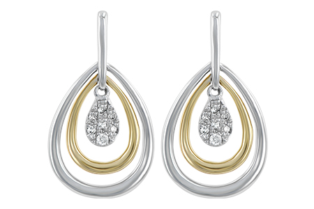 M220-40817: EARRINGS .06 TW