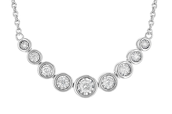 M226-78026: NECKLACE .25 TW (18")