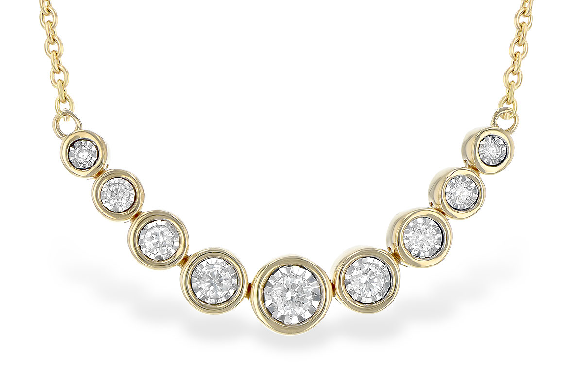 M226-78026: NECKLACE .25 TW (18")