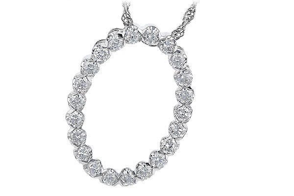M309-50817: NECKLACE .50 TW
