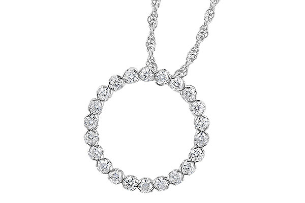 M309-51644: NECKLACE .50 TW