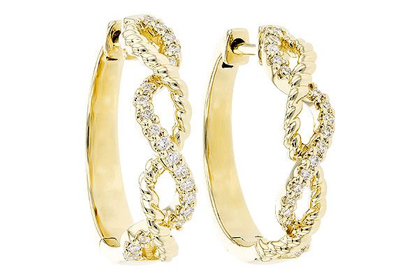 M309-53526: EARRINGS .18 TW