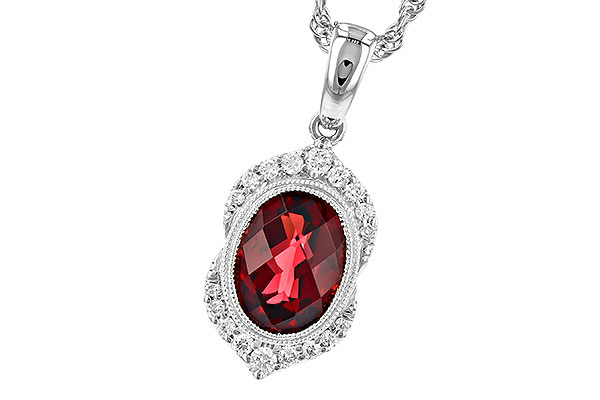 M310-37108: NECK 2.10 GARNET 2.24 TGW