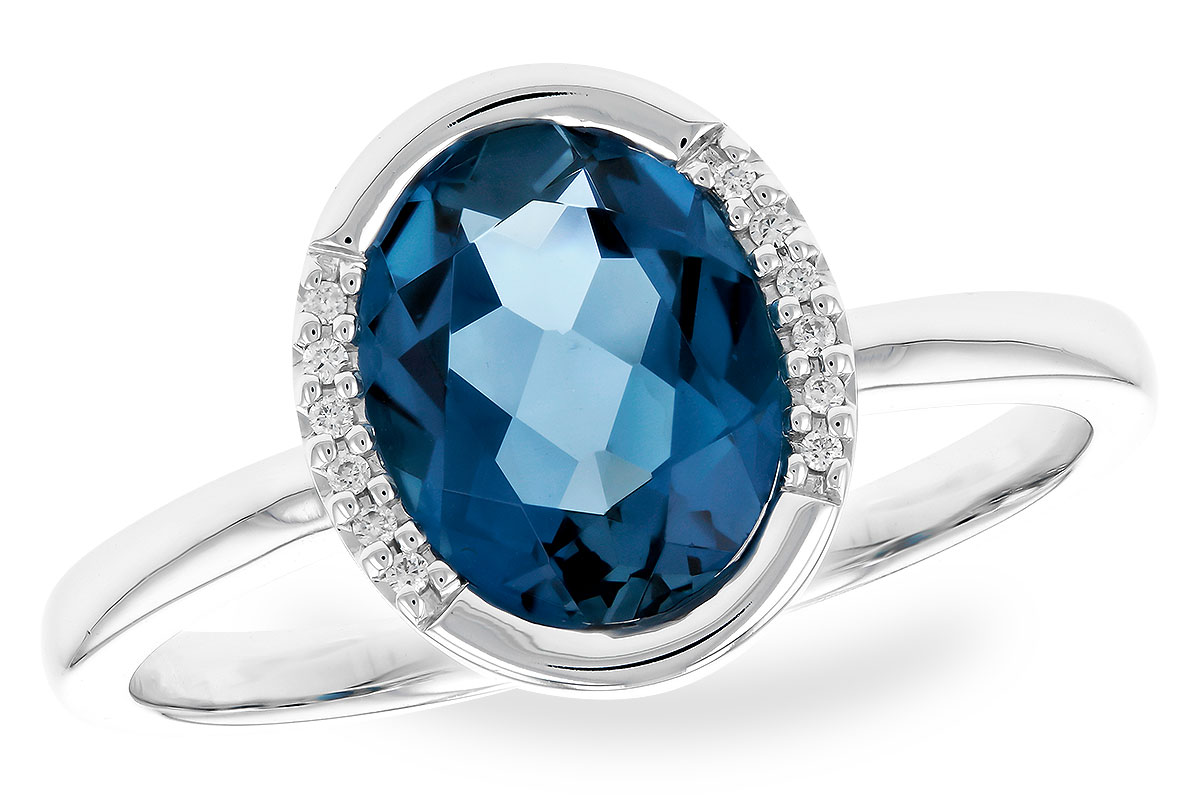 M310-40799: LDS RG 1.90 TW LONDON BLUE TOPAZ 1.93 TGW(9x7 LBT)
