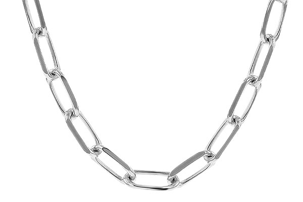 M310-42608: PAPERCLIP SM (18IN, 2.40MM, 14KT, LOBSTER CLASP)