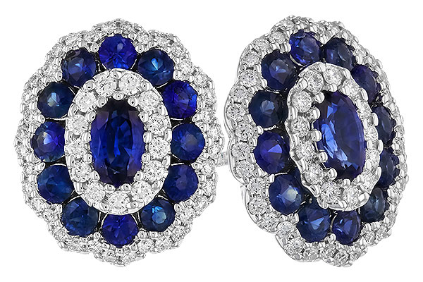 M310-45353: EARR 1.77 TW SAPPHIRE 2.24 TGW (5x3MM SAPP)