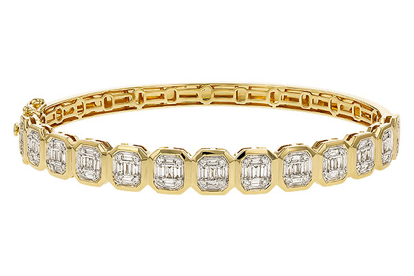 M311-28071: BANGLE .81 TW BAGUETTE 1.00 TW