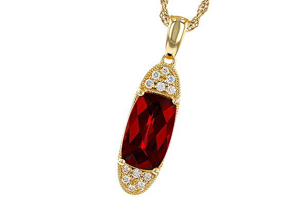 M311-34380: NECK 2.45 GARNET 2.55 TGW