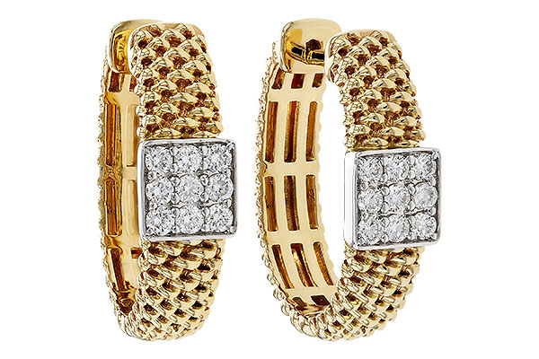 M311-35280: EARRINGS .33 TW