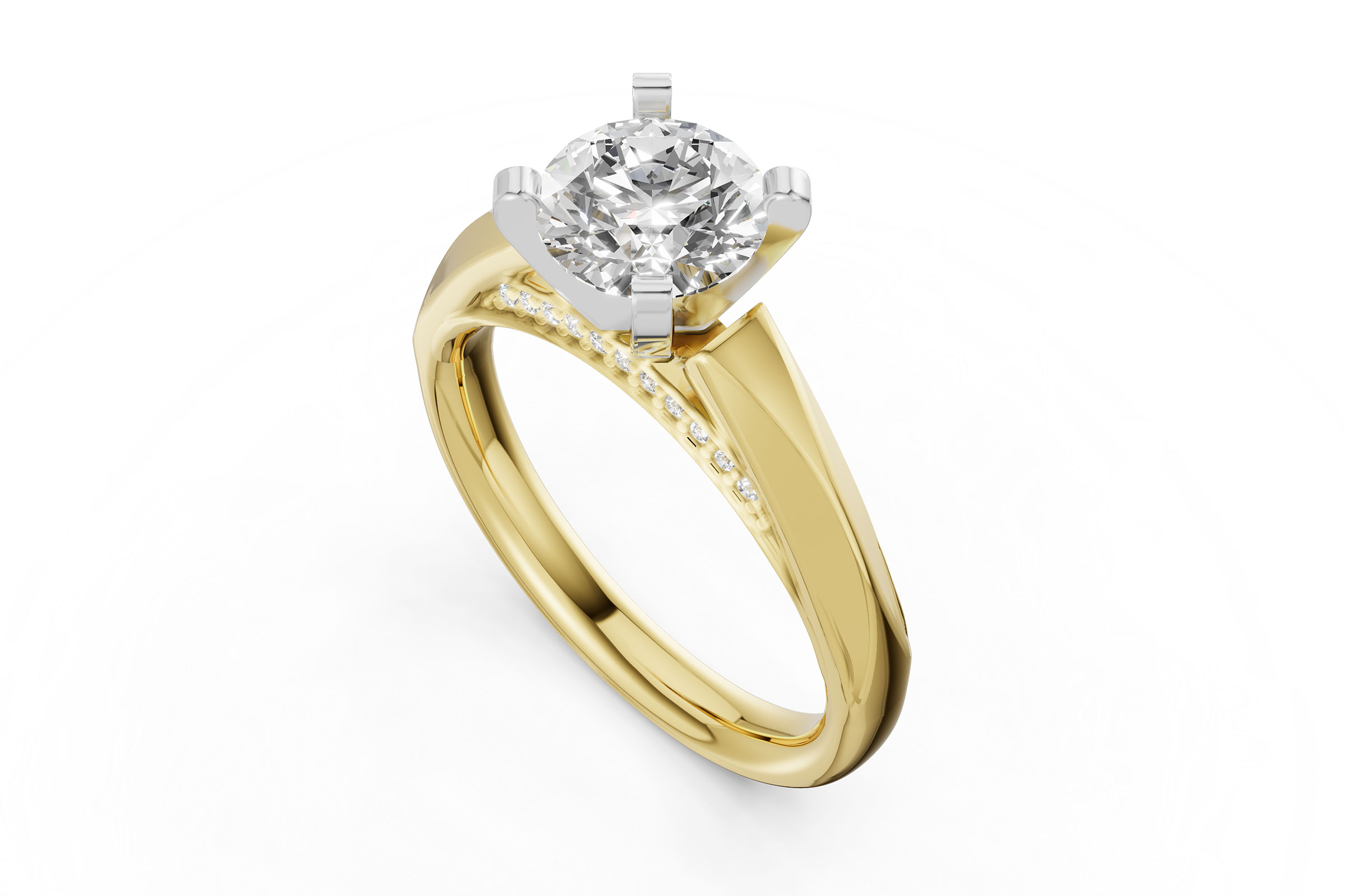 M312-19826: LDS SEMI DIA RG .08 TW