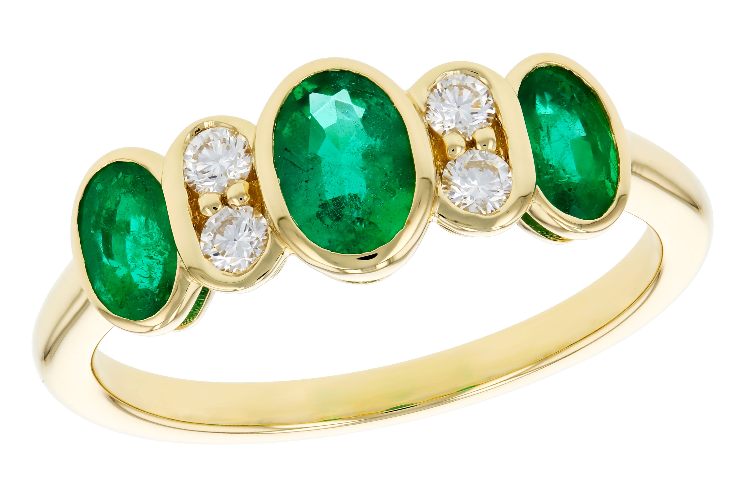 M312-21671: LDS RG .90 TW EMERALD 1.05 TGW
