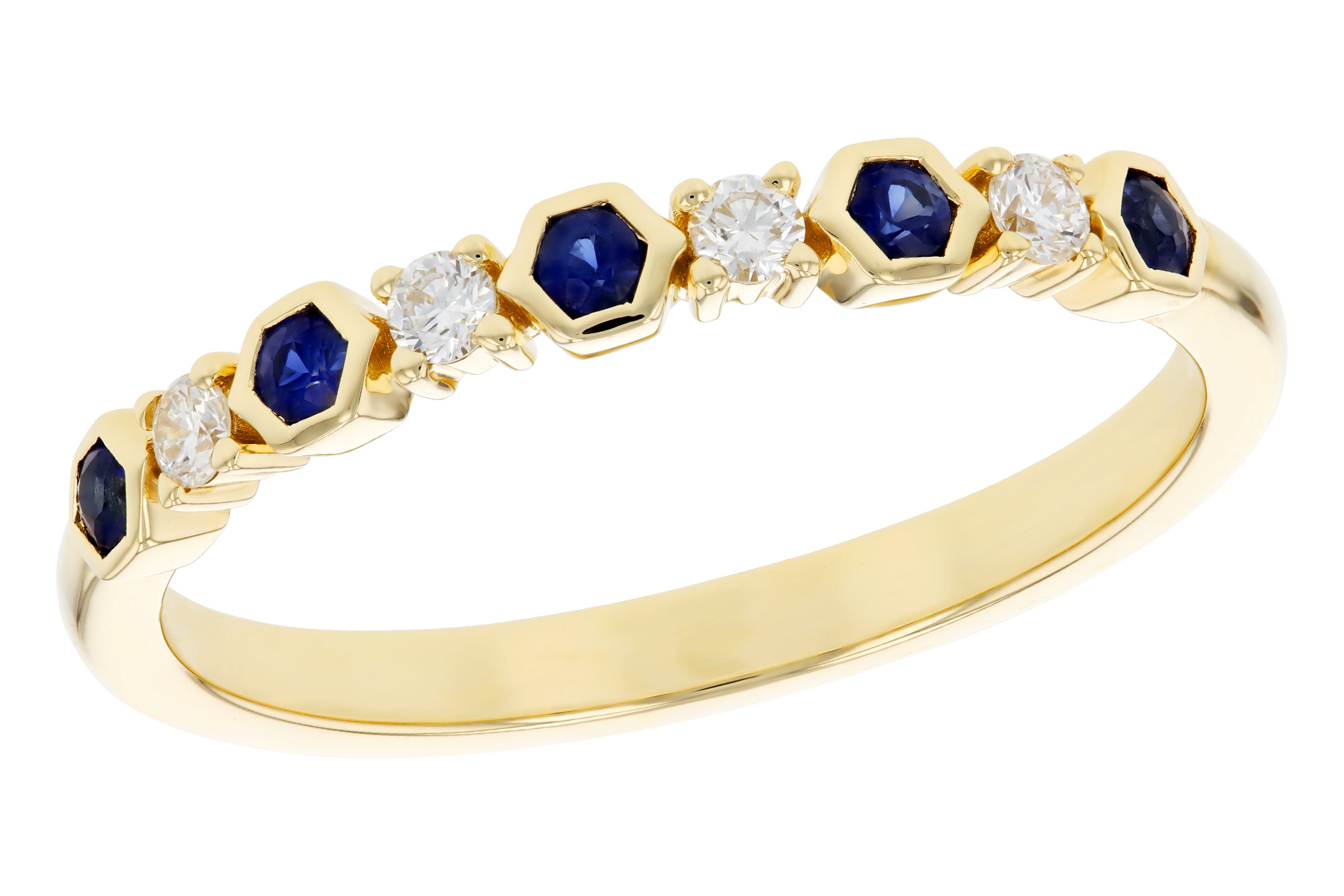 M312-21680: LDS WED RG .14 TW SAPPHIRE .24 TGW